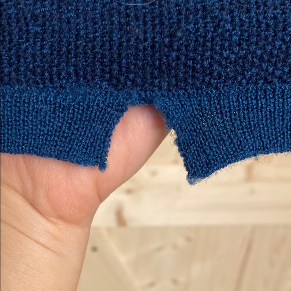 Smartwool Blue Long Sleeve Crew Neck Tee - Picture 8 of 8